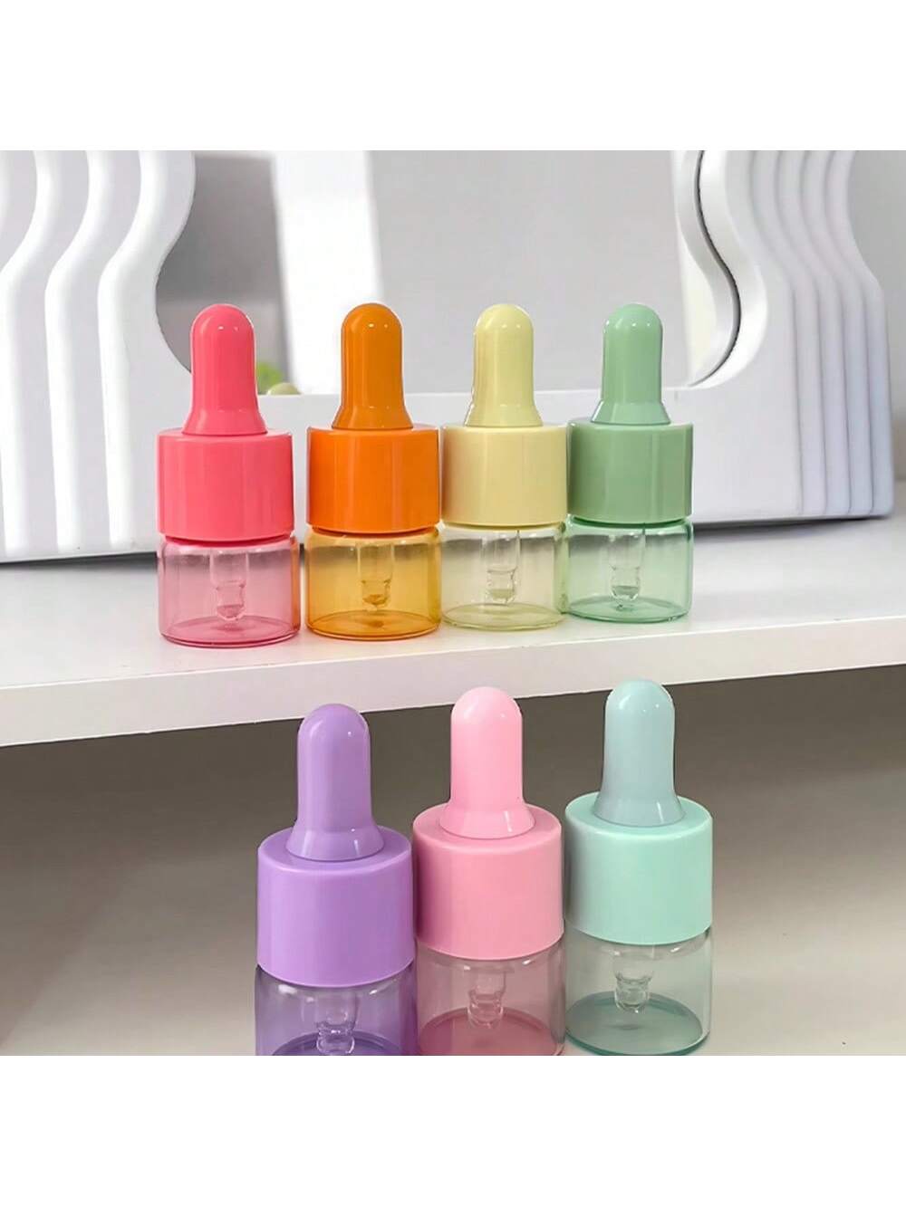 Juice Bottle Dropper - 5 قطع من زجاجات القطرات الزجاجية