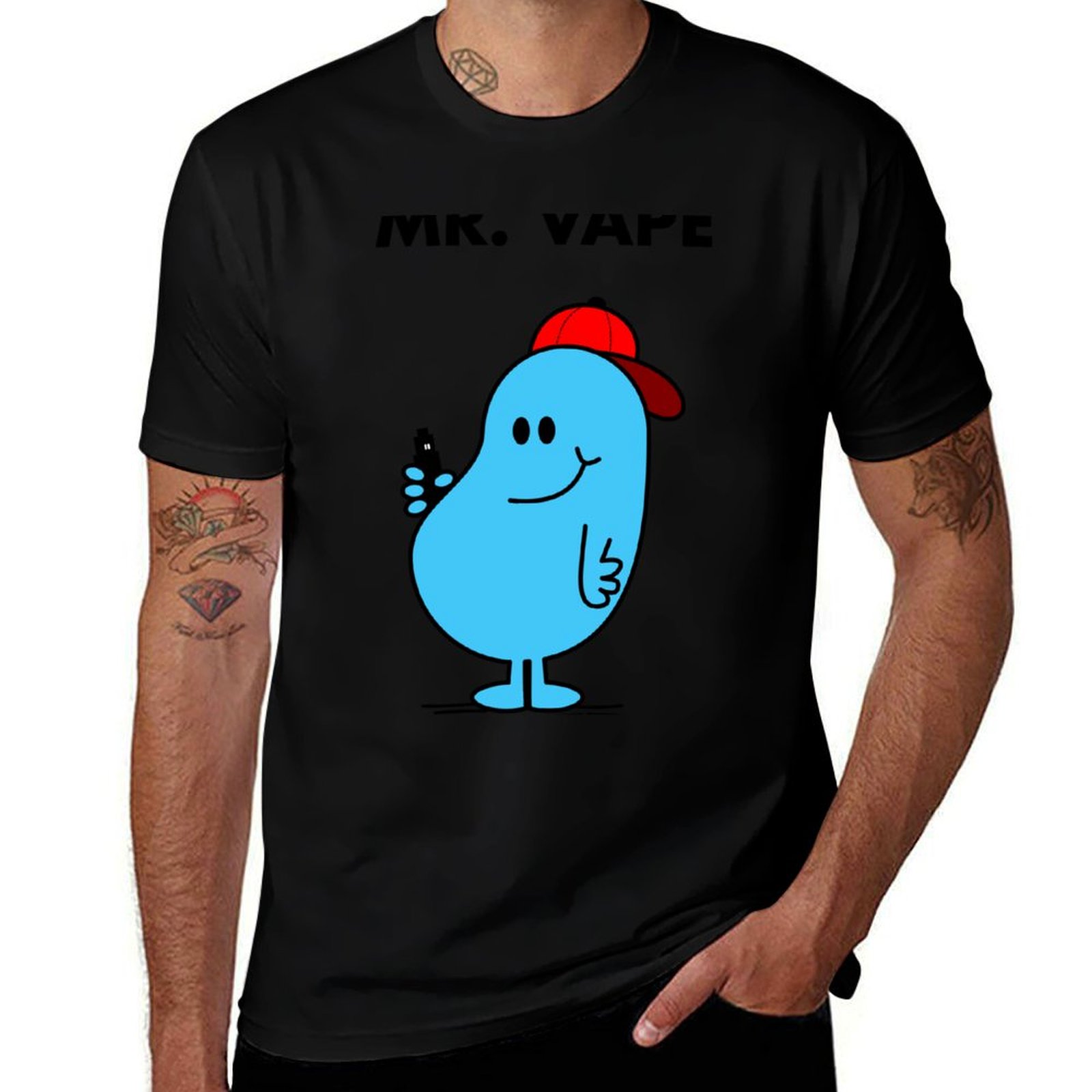 Quick Vape - تي شيرت Mr.Vape تي شيرت صيفي