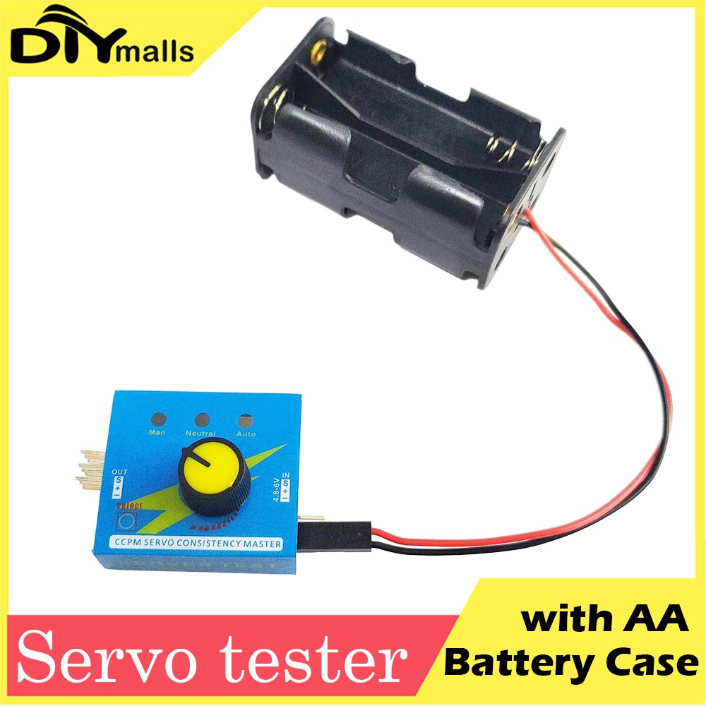 Battery Case Storage - جهاز اختبار المؤازرة 3CH الرقمي ESC