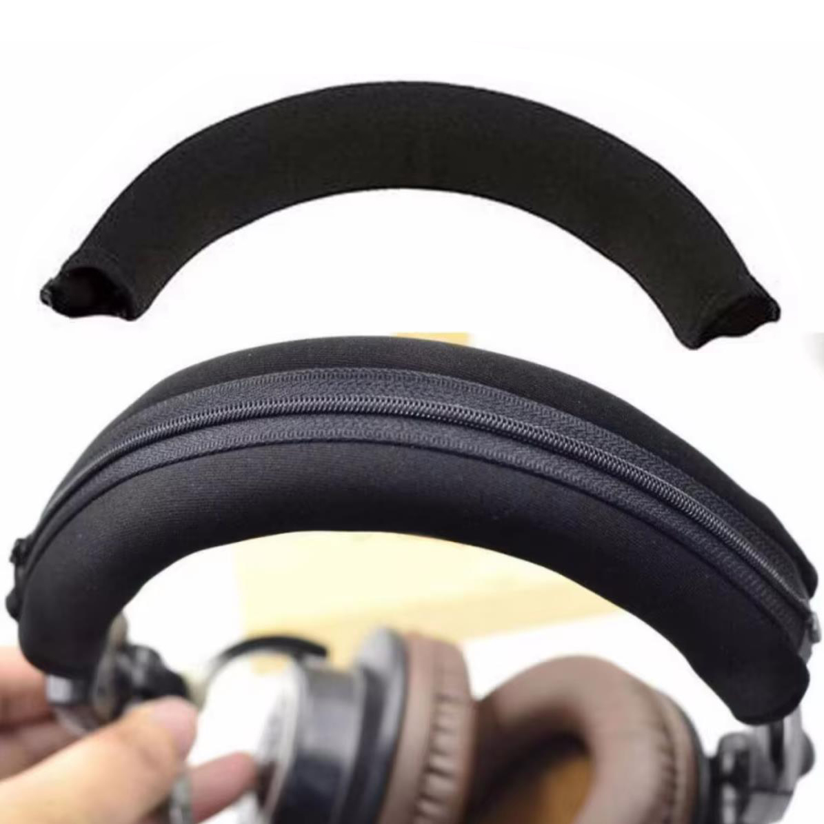 Audio Technica Headphone Ath-M20X - غلاف واقي لسماعات الرأس ، وسادة