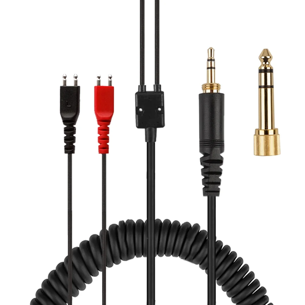 Sennheiser Headphone Hd 25 - استبدال ملفوف زنبركي ، سلك تمديد