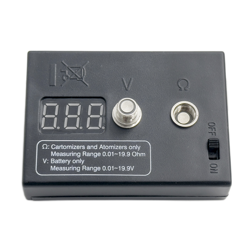 Ohm Meter Reader - اختبار أوم متر مع الصمام الرقمي