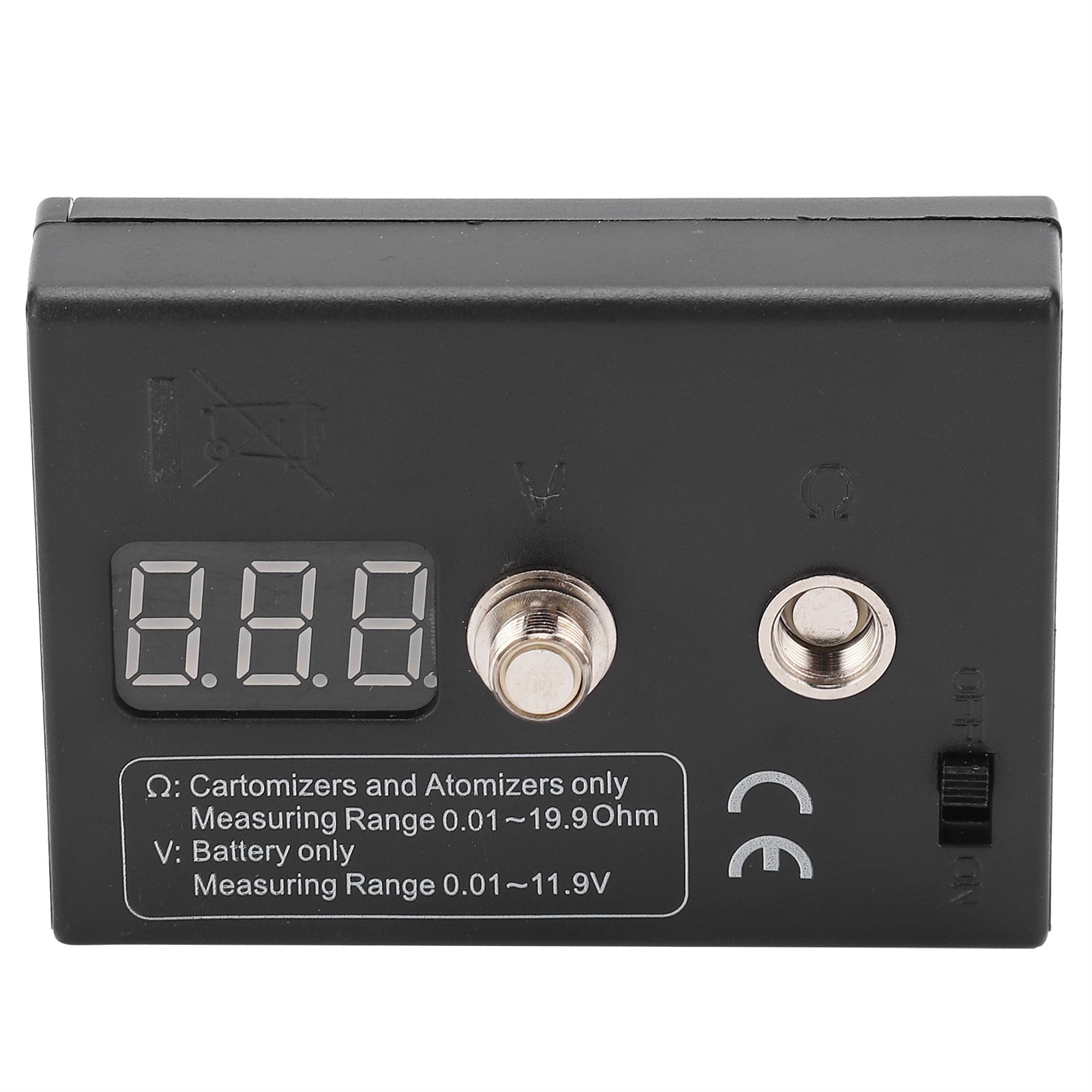 Ohm Meter Reader - جهاز قياس المقاومة (أوم متر) لفحص