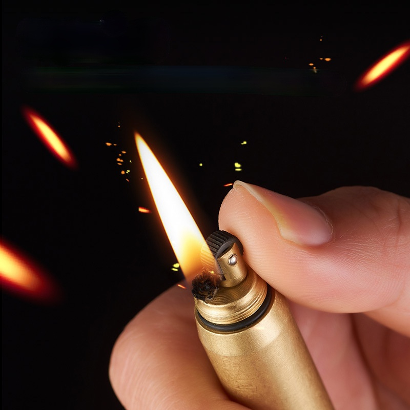 ولاعة كيروسين نحاسية على شكل ر - مراجعة Weed Vaping Accessories وسعره