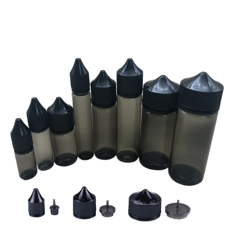 زجاجات بلاستيكية سوداء فارغة ف - مراجعة Juice Bottle Dropper وسعره