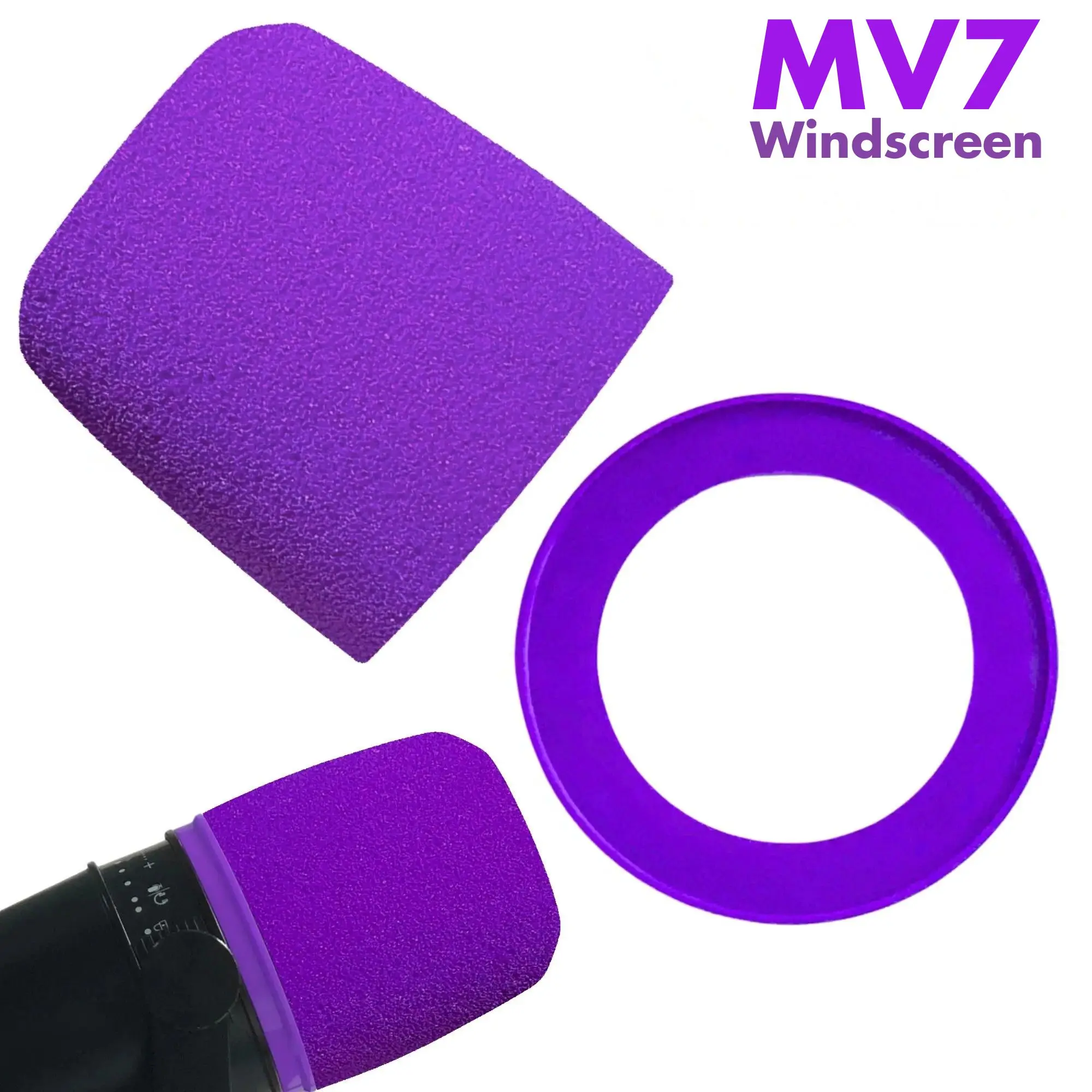 غطاء رغوي للميكروفون MV7 من شو - مراجعة Shure Mic Sm7B وسعره