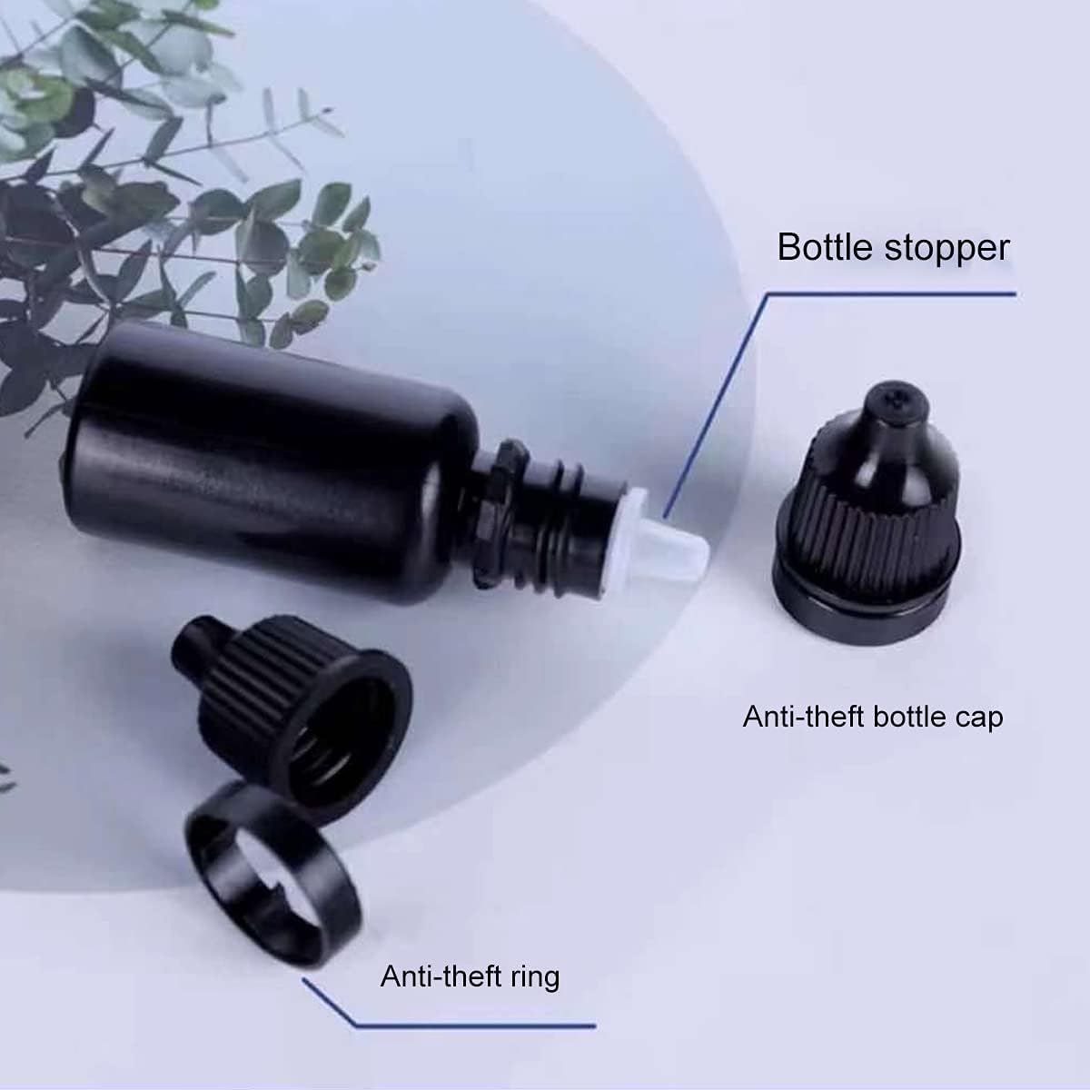 5 قطعة 5-20 مللي زجاجة بلاستيك - مراجعة Juice Bottle Dropper وسعره