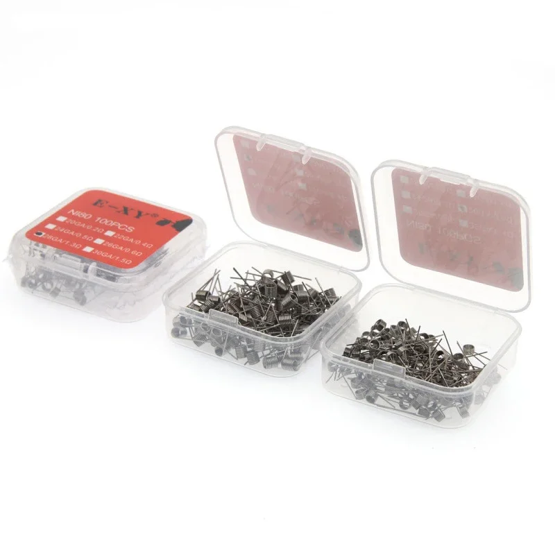 100 قطعة/صندوق سلك لفائف مسبق  - مراجعة Coil Building Kit وسعره