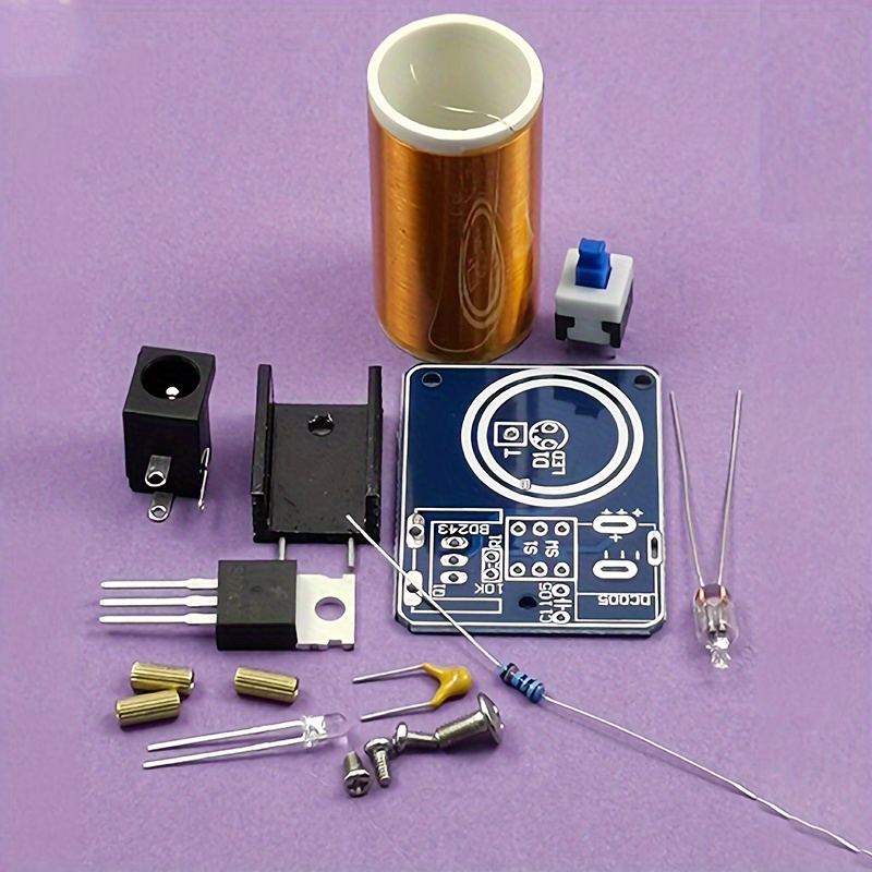 طقم لفائف تسلا صغير BD243 لتقو - مراجعة Coil Building Kit وسعره