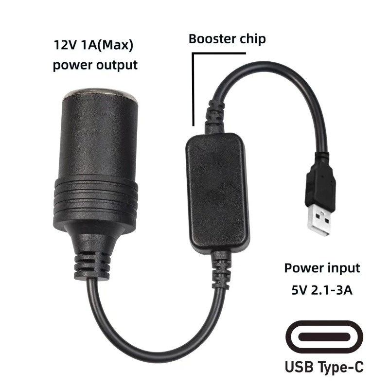 5 فولت 2A USB إلى 12 فولت مقبس - مراجعة Vape Accessory وسعره
