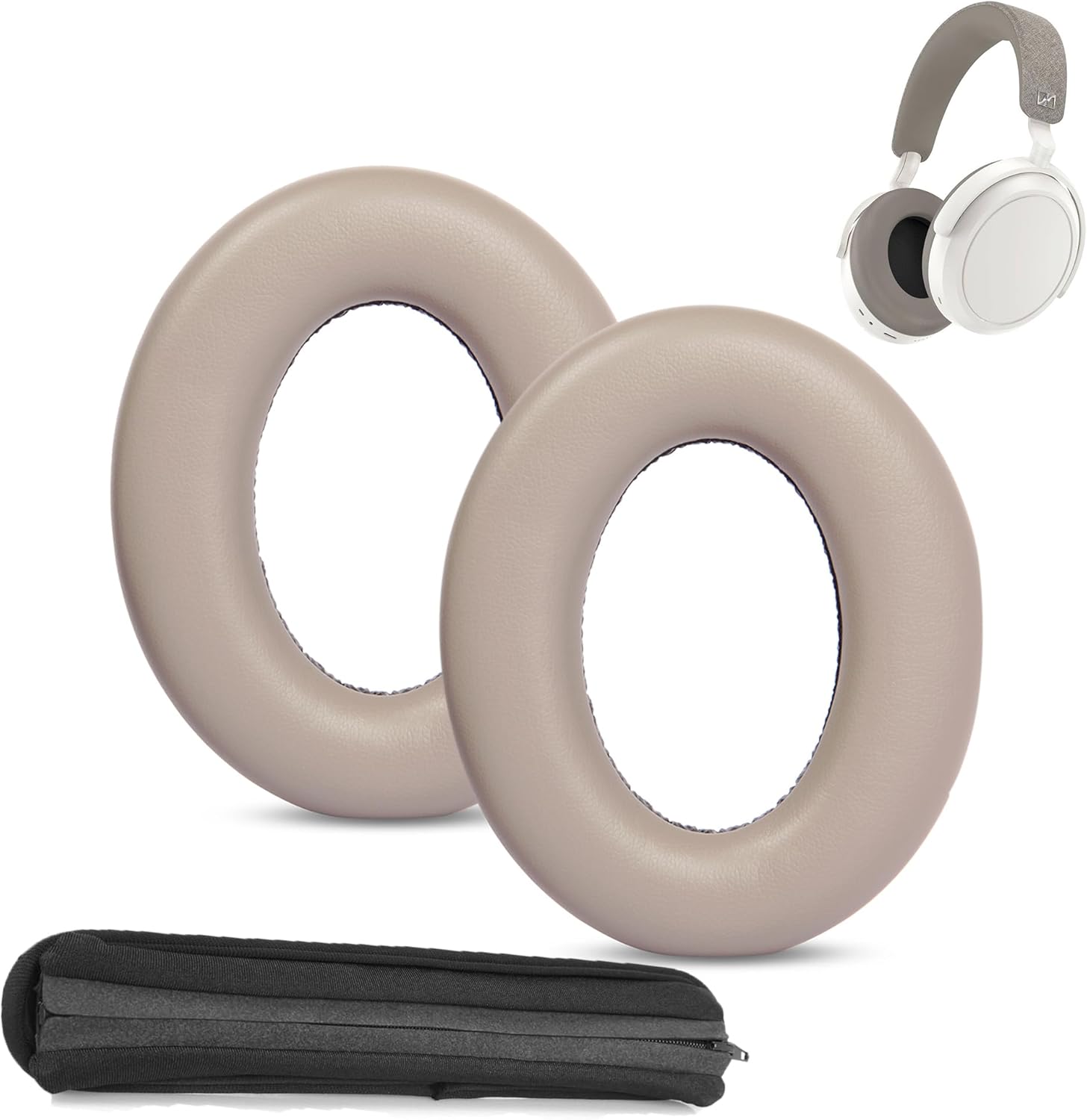 وسائد أذن ناعمة احترافية وغطاء - مراجعة Sennheiser Headphone Momentum 4 وسعره