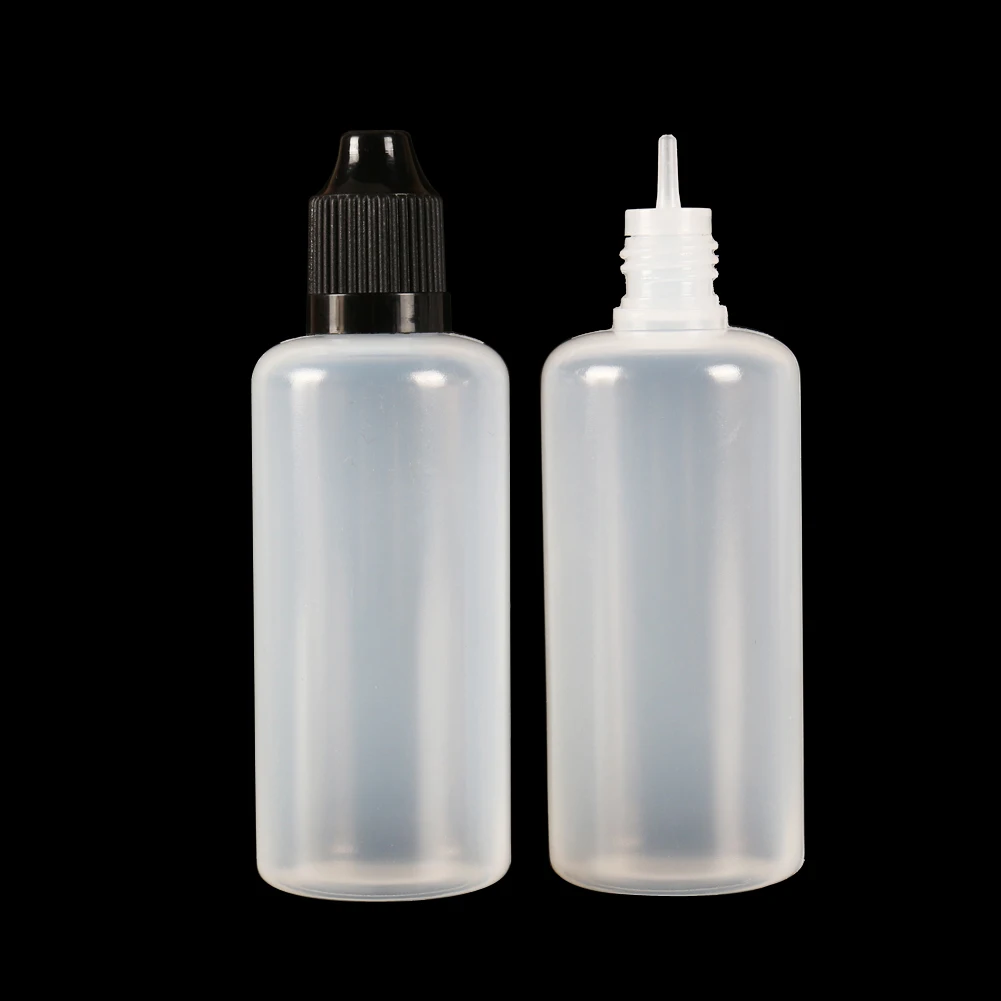 100 قطعة 3/5/10/15/20/30/50/10 - مراجعة Juice Bottle Dropper وسعره