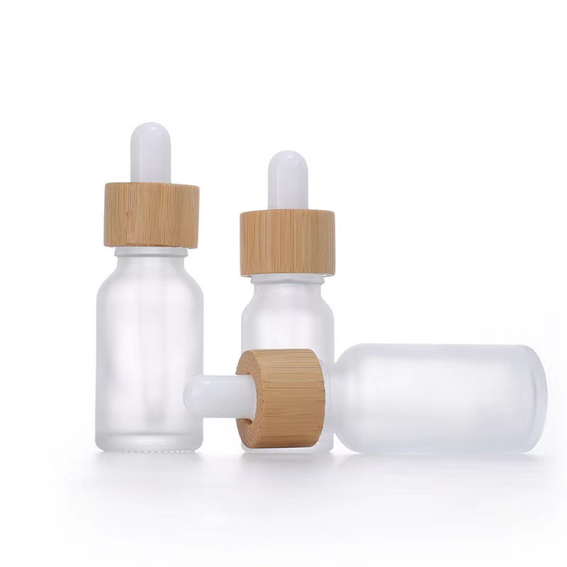 زجاجات قطارة زجاجية شفافة بلور - مراجعة Juice Bottle Dropper وسعره