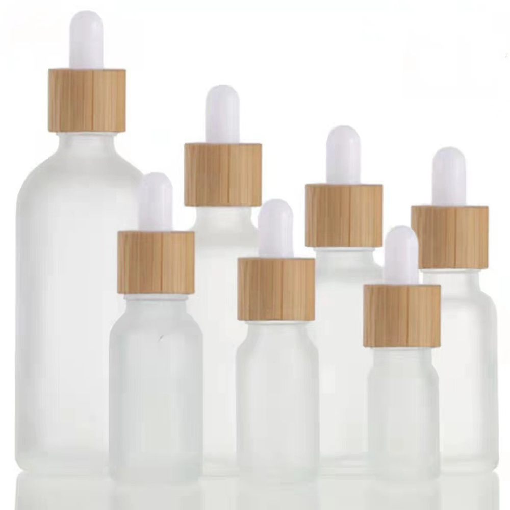 زجاجات قطارة زجاجية شفافة بلور - مراجعة Juice Bottle Dropper وسعره