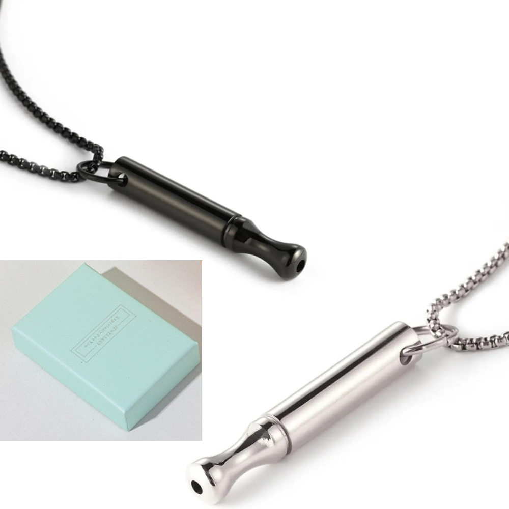 التيتانيوم الصلب التنفس قلادة  - مراجعة Vape Accessory وسعره