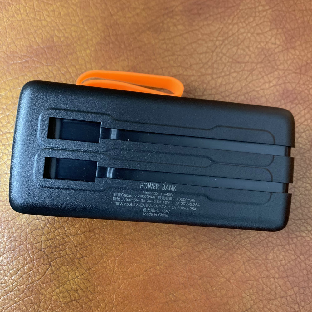 45 واط قوة البنك الحال بالنسبة - مراجعة Battery Case Storage وسعره