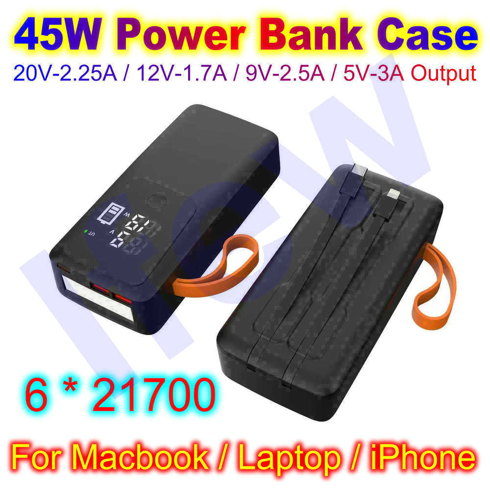 45 واط قوة البنك الحال بالنسبة - مراجعة Battery Case Storage وسعره