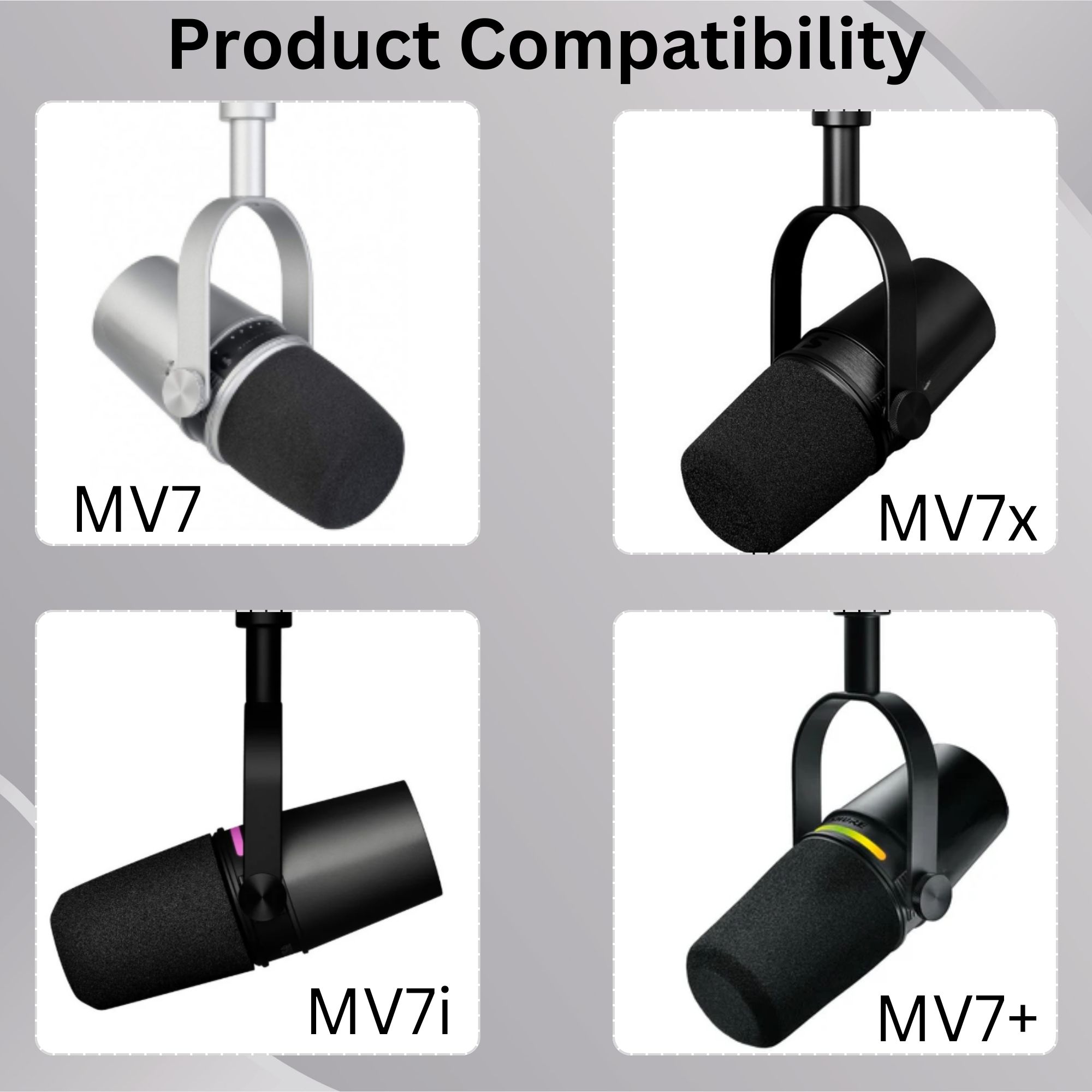 فلتر صوت بوب شاينينج MV7 لميكر - مراجعة Shure Mic Sm7B وسعره